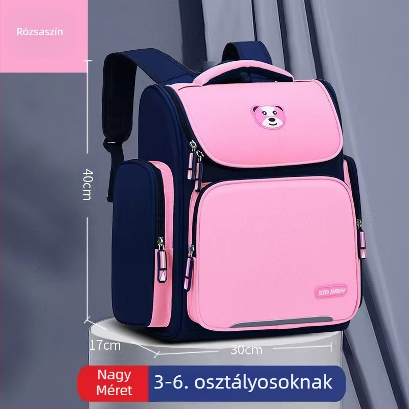 Űr témájú iskolatáska általános iskolásoknak, 6–12 éveseknek, 1., 3. és 6. osztály számára, uniszex, Oxford anyag, lélegző és vízálló
