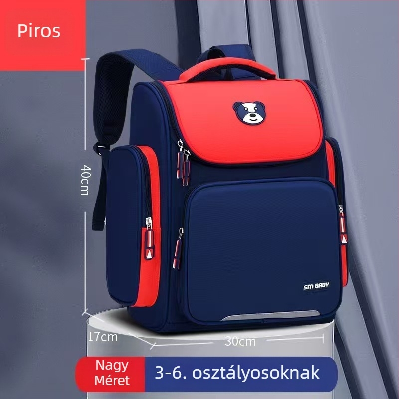 Űr témájú iskolatáska általános iskolásoknak, 6–12 éveseknek, 1., 3. és 6. osztály számára, uniszex, Oxford anyag, lélegző és vízálló