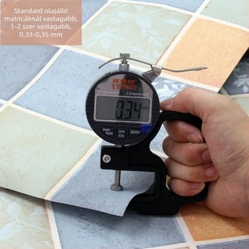 Öntapadós konyhai falmatrica, PVC, zsíroldó és vízálló, mozaik négyzet mintázat, modern stílus