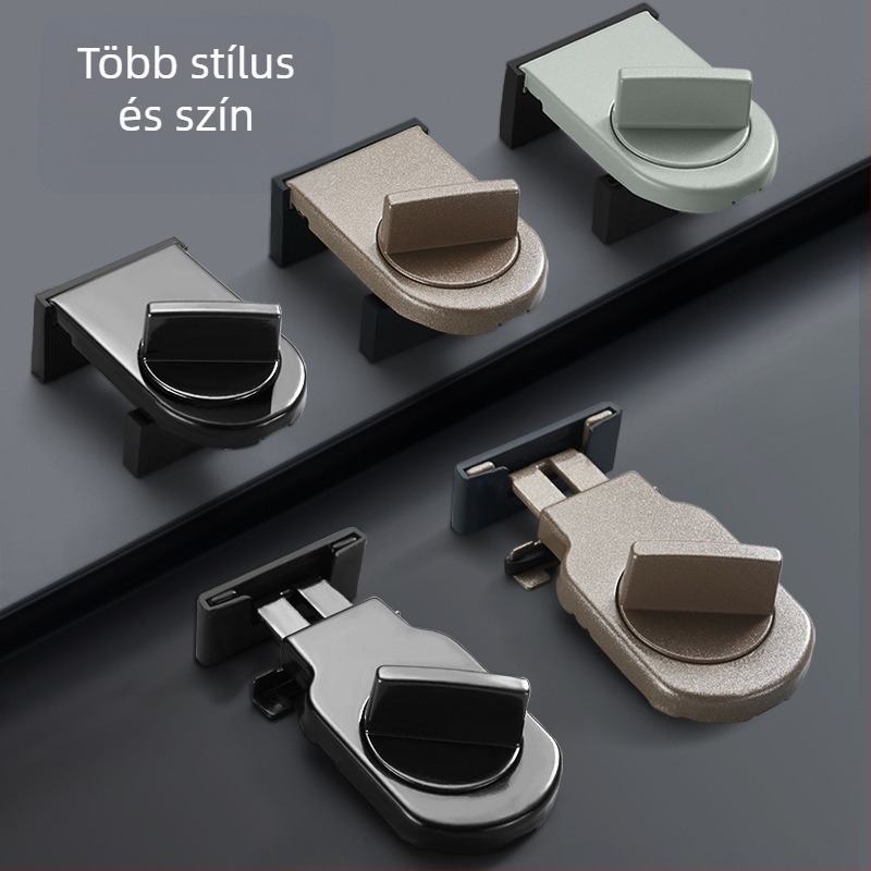 Gyermekbiztonsági ablakzár, MC-AQK modell, alumíniumötvözet, GADO/Jiadu, ablakokra