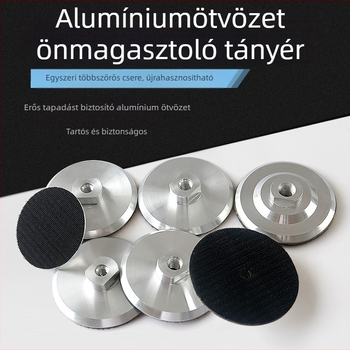 Chuanxing alumínium ötvözet ragasztó korong; anyag: alumínium ötvözet; Abraszív: alumínium ötvözet, csatoló szövet, univerzális ragasztó; keménység: szuper kemény