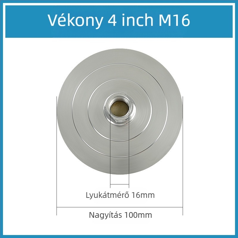 Chuanxing alumínium ötvözet ragasztó korong; anyag: alumínium ötvözet; Abraszív: alumínium ötvözet, csatoló szövet, univerzális ragasztó; keménység: szuper kemény