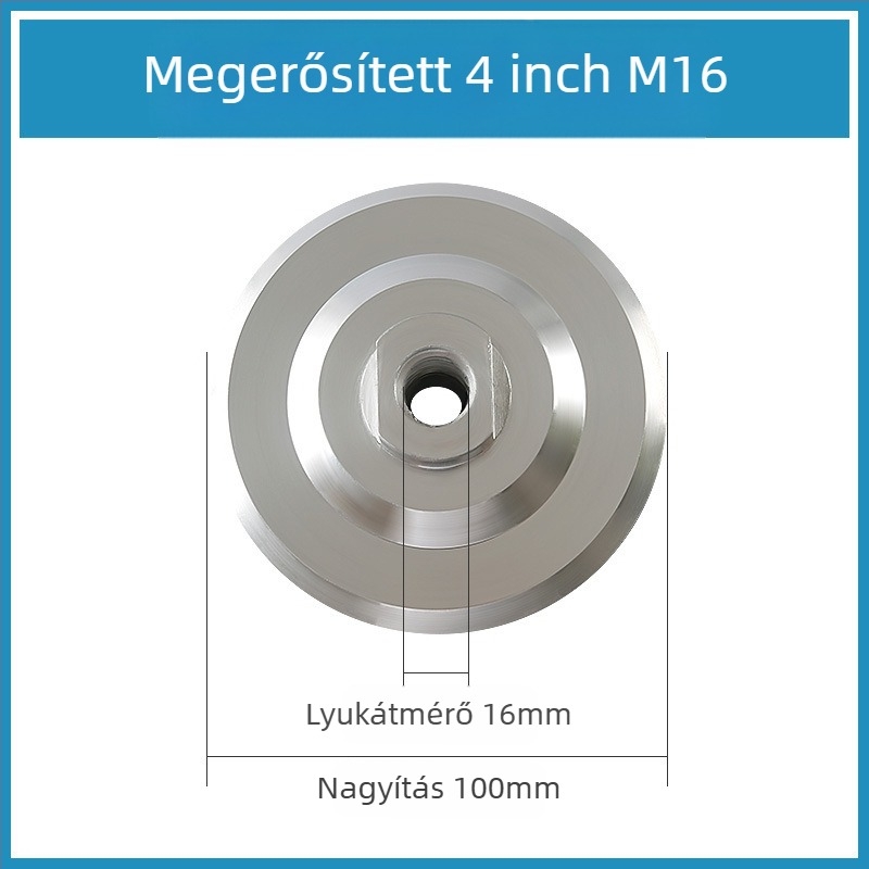 Chuanxing alumínium ötvözet ragasztó korong; anyag: alumínium ötvözet; Abraszív: alumínium ötvözet, csatoló szövet, univerzális ragasztó; keménység: szuper kemény