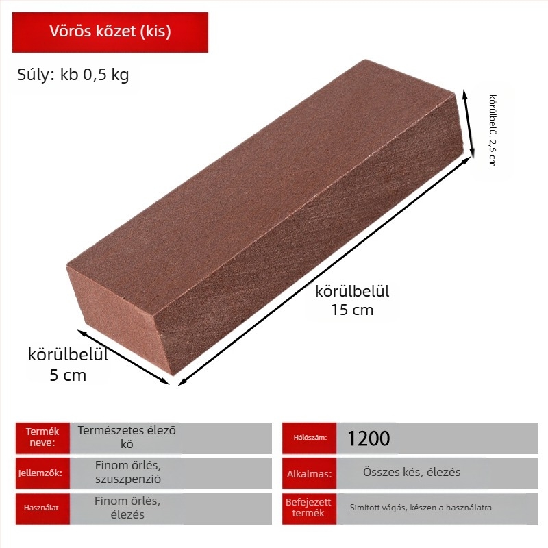 Pulp Stone köszörűkő késélezőhöz, háztartási köszörűkő, testreszabható logóval