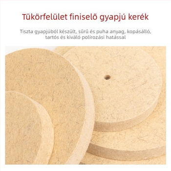 Fengpeng Gyapjú polírozó kerék — típus: gyapjú kerék; anyag: gyapjú; abrazív: Wool Felt; keménység: 7p