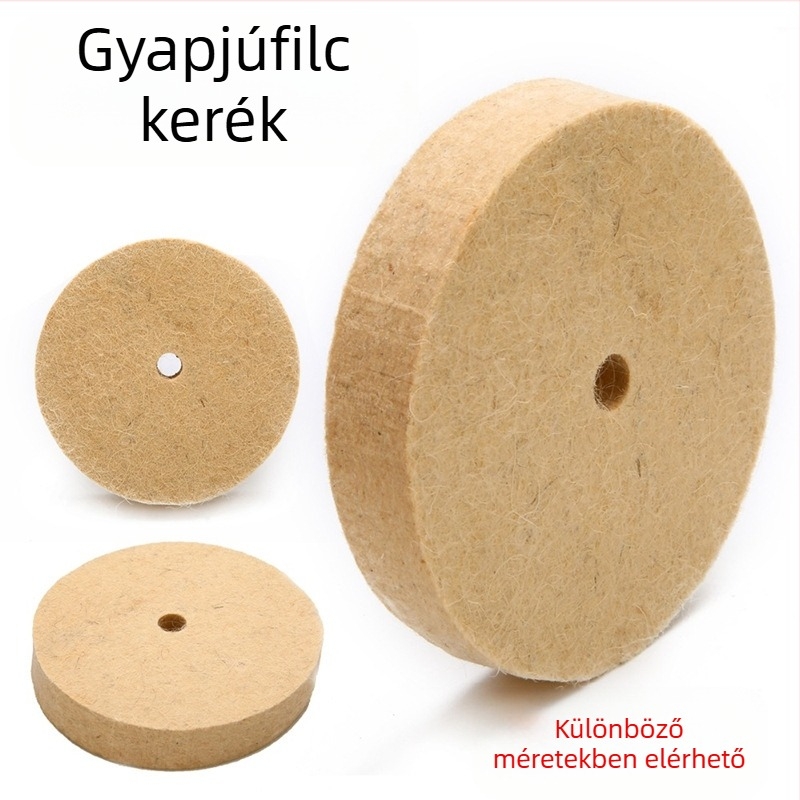 Fengpeng Gyapjú polírozó kerék — típus: gyapjú kerék; anyag: gyapjú; abrazív: Wool Felt; keménység: 7p