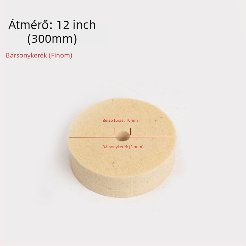 Fengpeng Gyapjú polírozó kerék — típus: gyapjú kerék; anyag: gyapjú; abrazív: Wool Felt; keménység: 7p