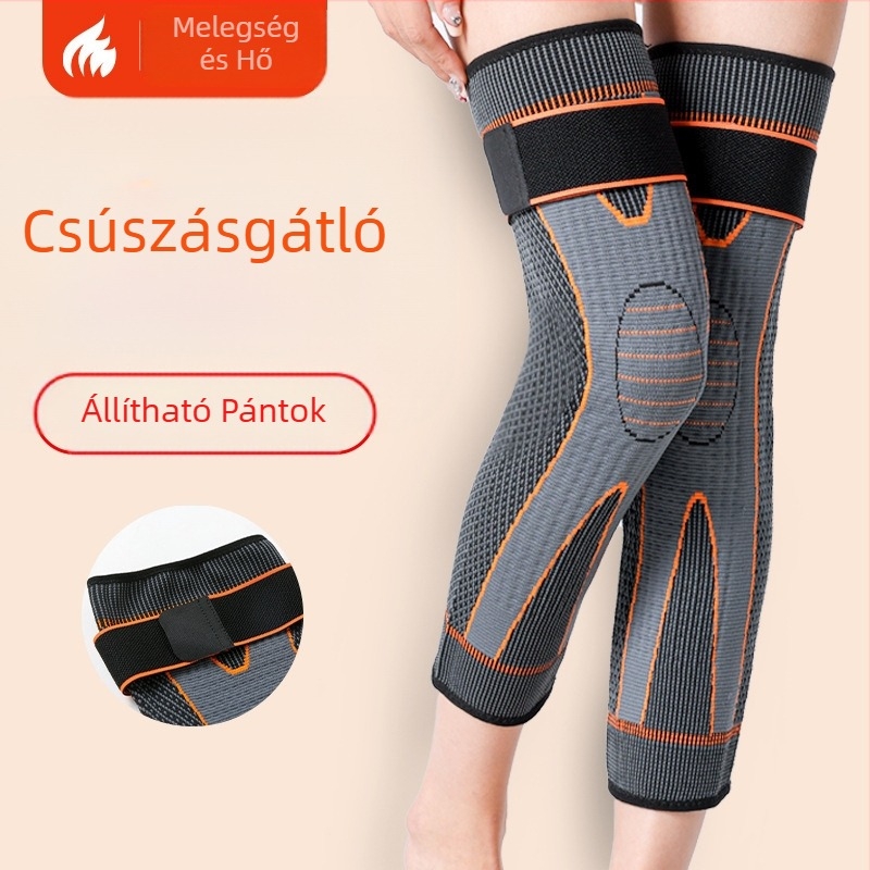 Könyökvédő Wormwood pánttal, poliészter anyag, háromdimenziós fűtés, modell Wormwood strap lengthened kneecap, származás Jinhua Zhejiang