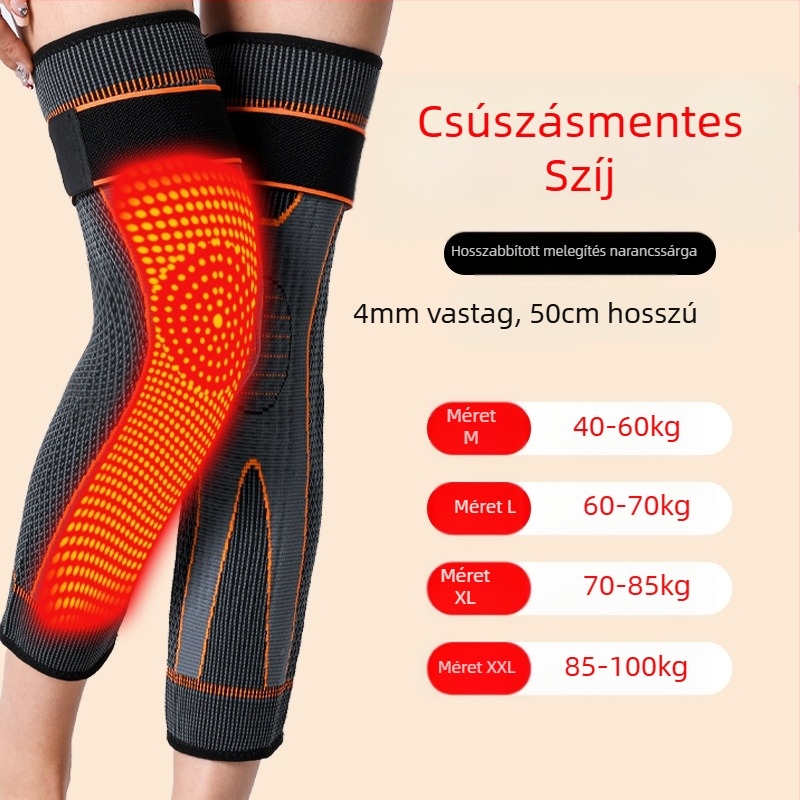 Könyökvédő Wormwood pánttal, poliészter anyag, háromdimenziós fűtés, modell Wormwood strap lengthened kneecap, származás Jinhua Zhejiang