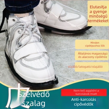 Papucsfedő borbélliszalonhoz, antifouling, újrahasználható, modern minimalist dizájn