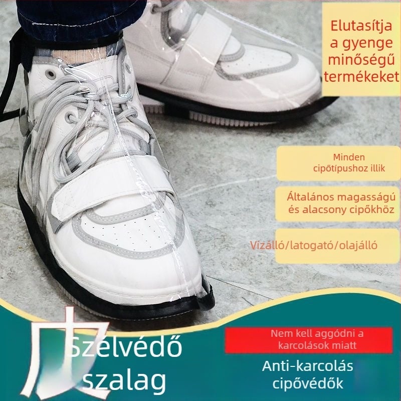 Papucsfedő borbélliszalonhoz, antifouling, újrahasználható, modern minimalist dizájn