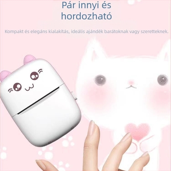 Hordozható címke nyomtató hibás feladatokhoz — Bluetooth/USB termikus nyomtató, formátum 75×30 mm, papírtároló kapacitás 57×25 mm, alkalmazás-támogatás
