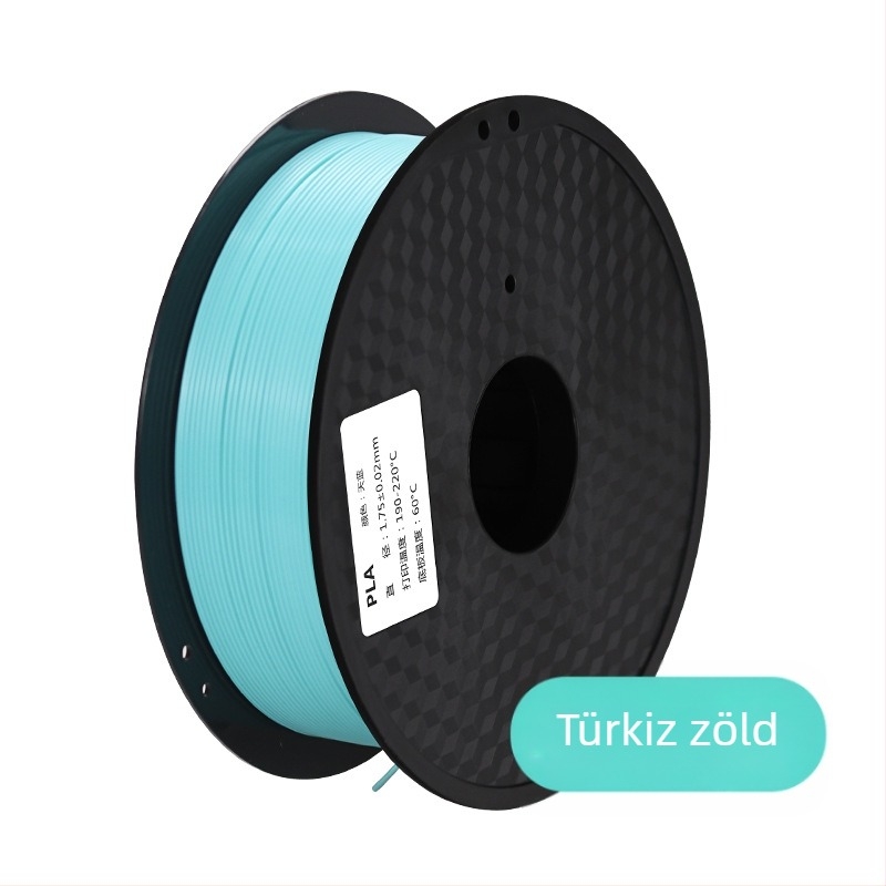 PLA 3D nyomtatófilament, 1,75 mm átmérő, kerek keresztmetszet, hossz kb. 330 m