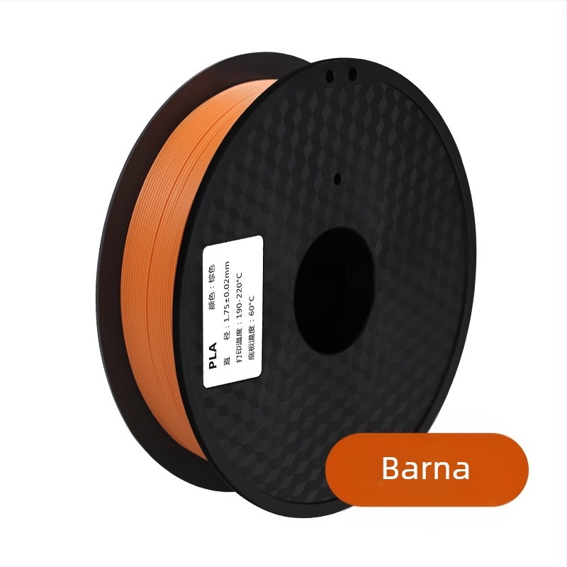 PLA 3D nyomtatófilament, 1,75 mm átmérő, kerek keresztmetszet, hossz kb. 330 m