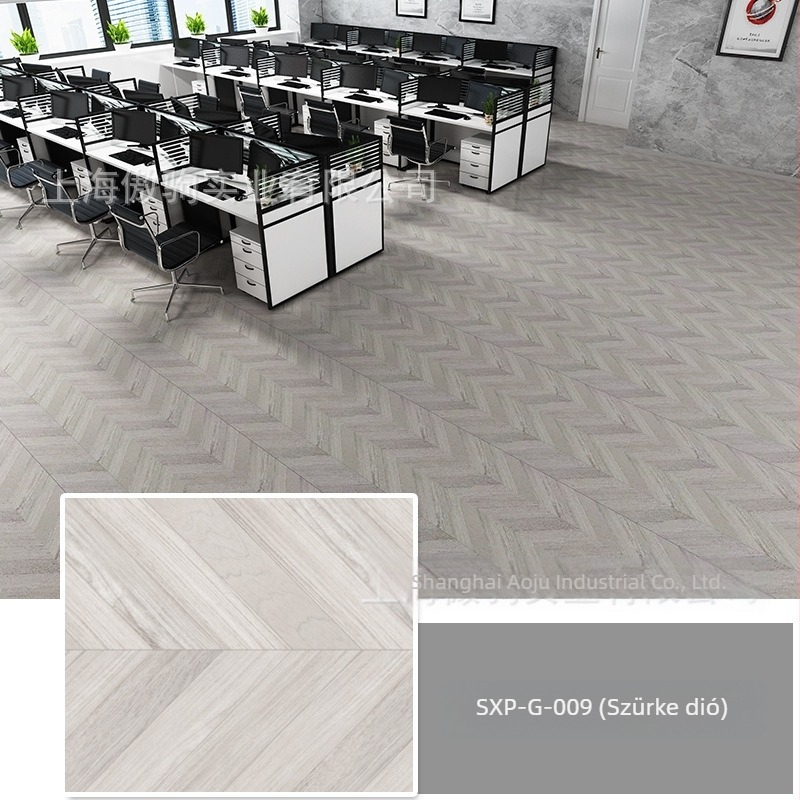 Öntapadós PVC padlóburkolat, fa mintázatú, vízálló és kopásálló, 1,5 mm vastagság, közvetlen cementpadlóra szerelhető, 3D modell elérhető, Márka: Chen's brothers couplet, Minőség: Magas