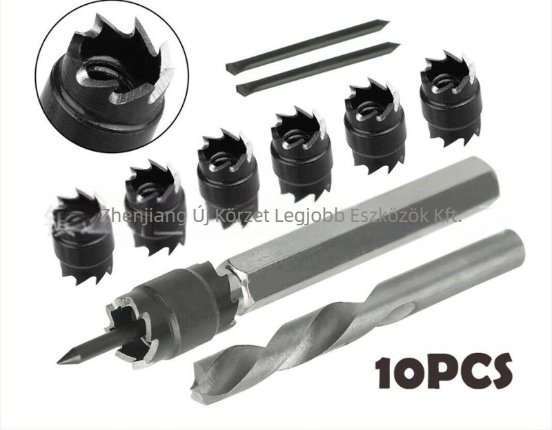 Ling xian 13 részes ponthegesztő fúrókészlet hexagonális shankkal