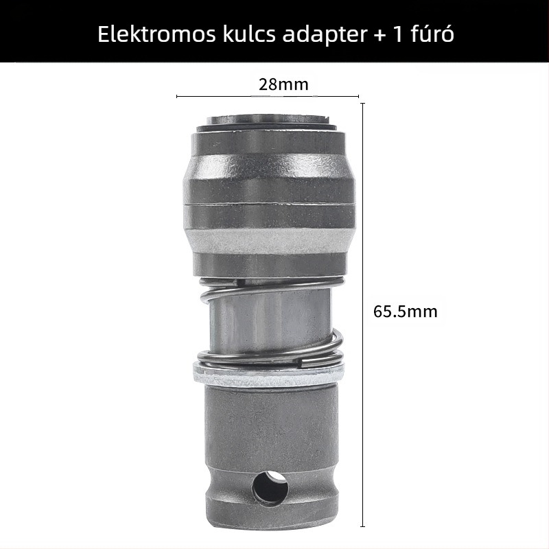 Átalakítható elektromos csavarhúzó: hordozható, átalakítható kalapács, gyorsfogású rögzítés, fémszerkezet, 1 készlet, háztartási használatra