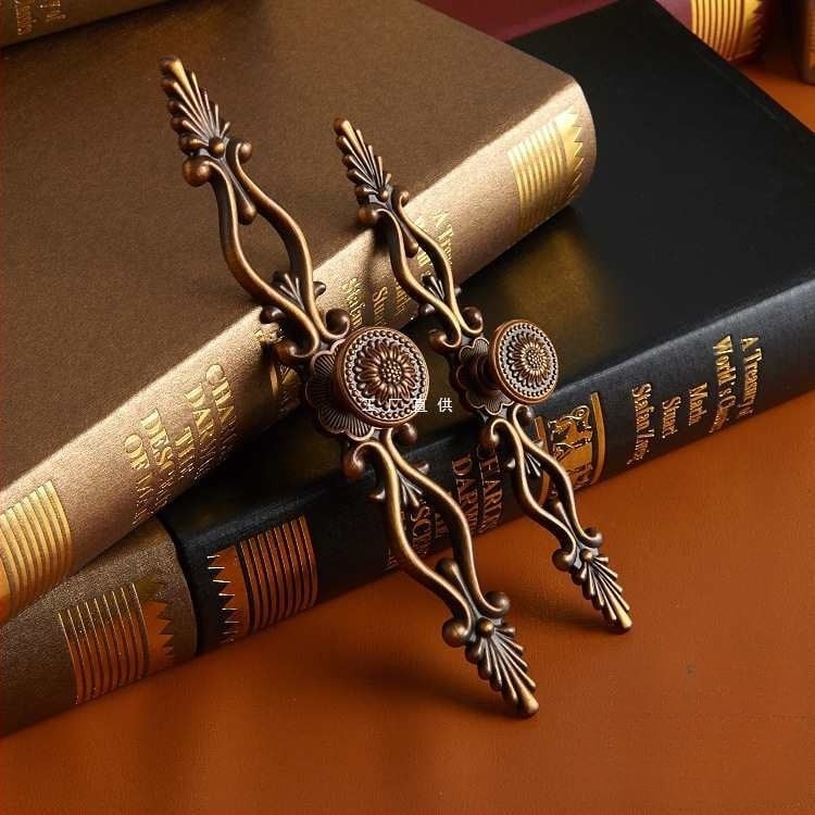 Szekrényajtó és fiók fogantyú, cinkötvözet, amerikai- és európai stílusú konyhaszekrény fogantyú