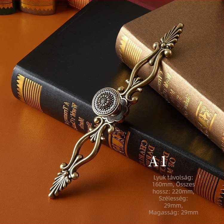 Szekrényajtó és fiók fogantyú, cinkötvözet, amerikai- és európai stílusú konyhaszekrény fogantyú