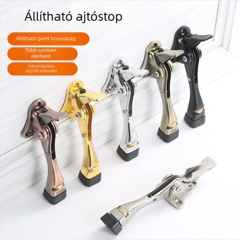 Automatikus ajtó felső pozicionáló fékkel (Modell 123; Anyag: cinkötvözet és alumínium ötvözet; Felületkezelés: elektroplakálás; Szerelés: fal típusú CT-01; Vezérlés: automatikus)