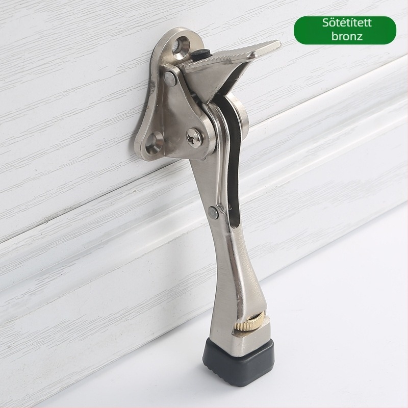 Automatikus ajtó felső pozicionáló fékkel (Modell 123; Anyag: cinkötvözet és alumínium ötvözet; Felületkezelés: elektroplakálás; Szerelés: fal típusú CT-01; Vezérlés: automatikus)