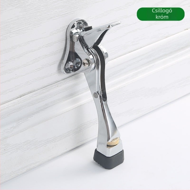 Automatikus ajtó felső pozicionáló fékkel (Modell 123; Anyag: cinkötvözet és alumínium ötvözet; Felületkezelés: elektroplakálás; Szerelés: fal típusú CT-01; Vezérlés: automatikus)