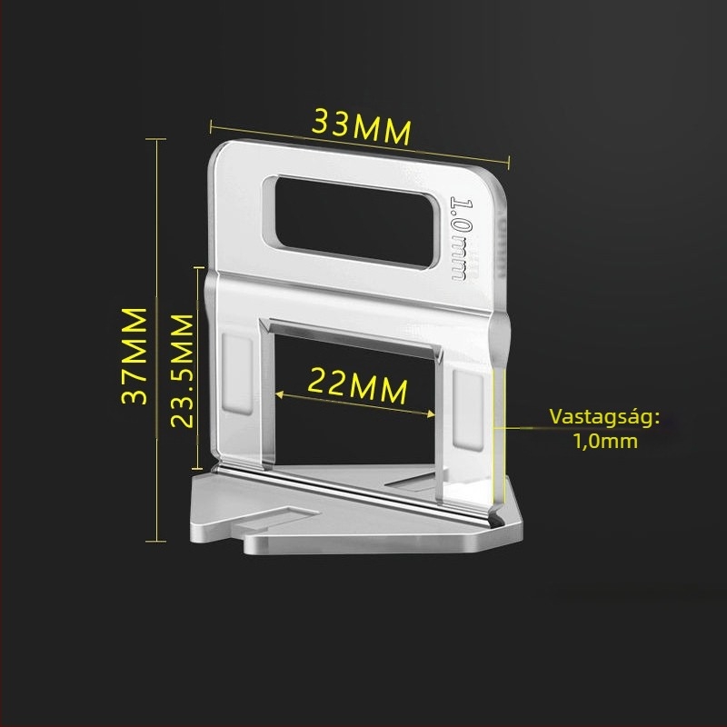 Fali- és padlócsempéhez tervezett szintező eszköz – pozicionálás és szintezés kerámia csempékhez