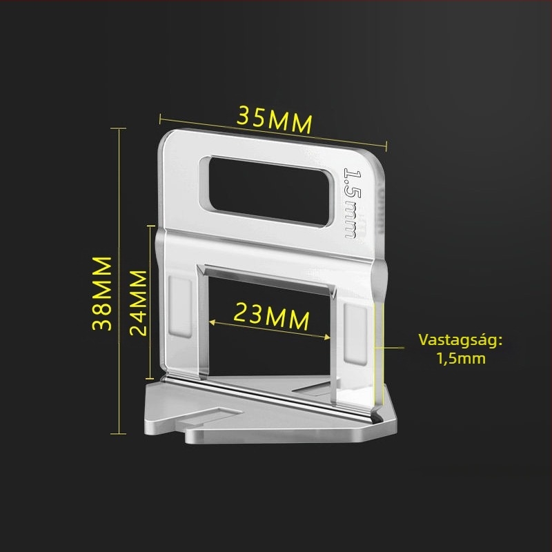 Fali- és padlócsempéhez tervezett szintező eszköz – pozicionálás és szintezés kerámia csempékhez