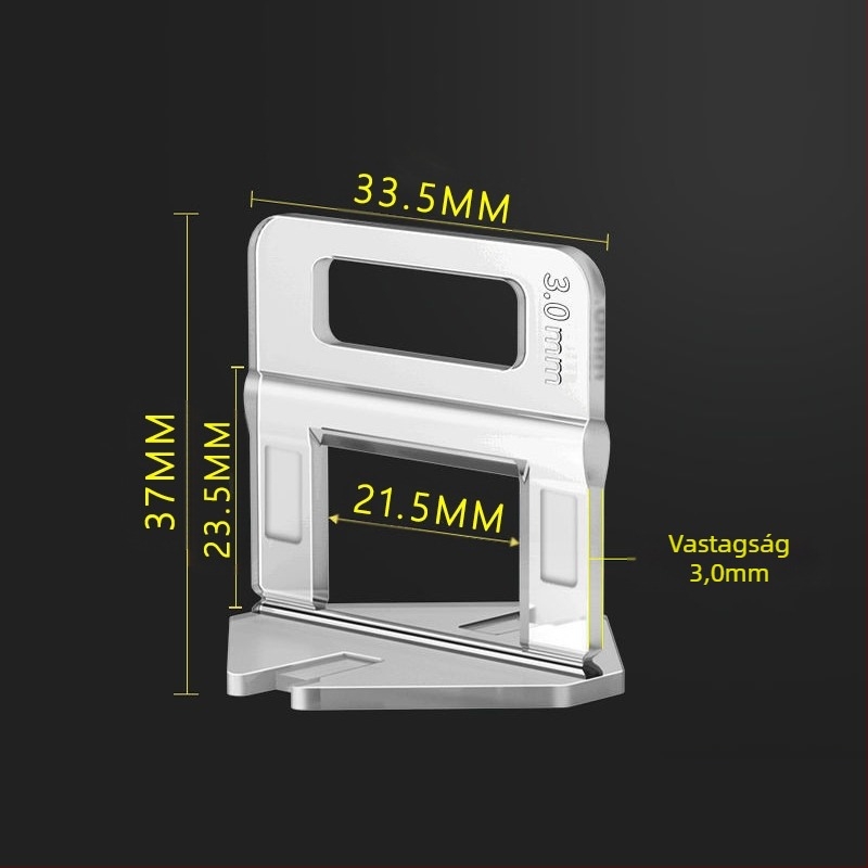 Fali- és padlócsempéhez tervezett szintező eszköz – pozicionálás és szintezés kerámia csempékhez