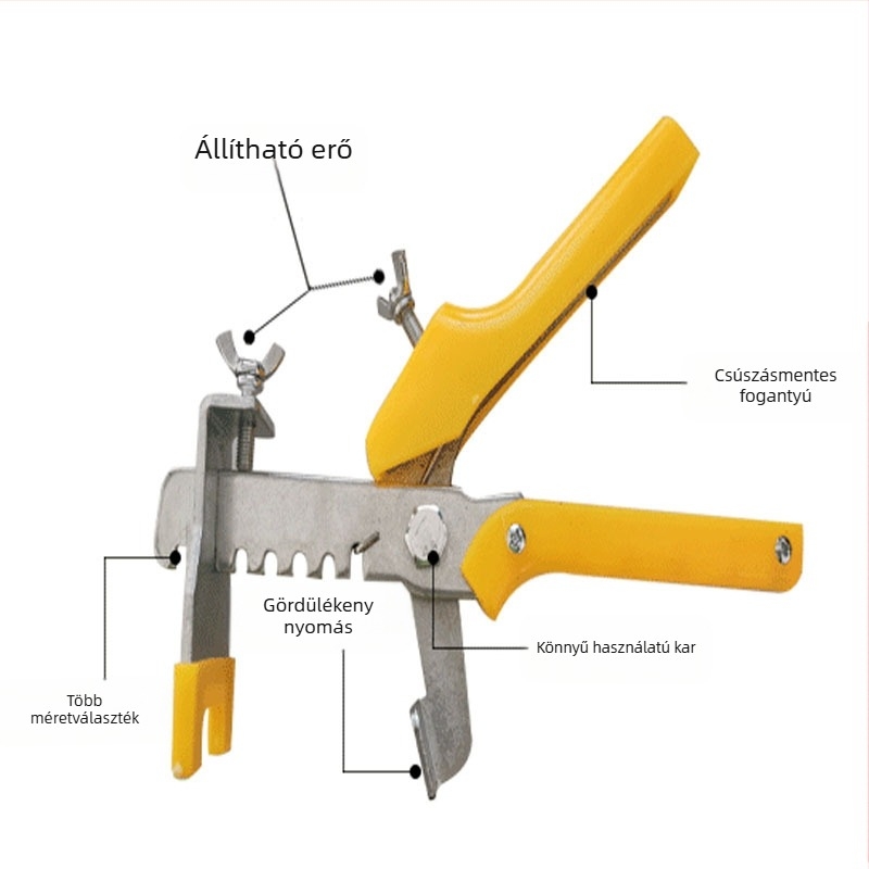 Fali- és padlócsempéhez tervezett szintező eszköz – pozicionálás és szintezés kerámia csempékhez