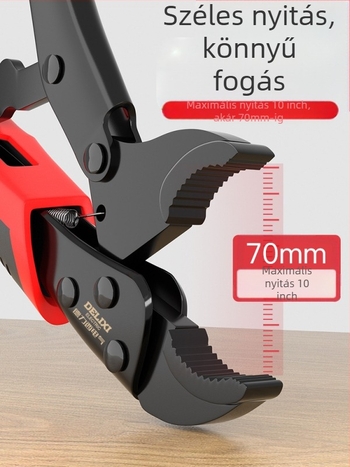 Multifunkcionális fogó- és kulcs készlet, vízcsőfogóval és bilincsekkel