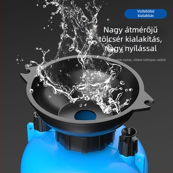 Pneumatikus kerti permetező öntözéshez és növényvédő szer alkalmazásához - nagy nyomású permet