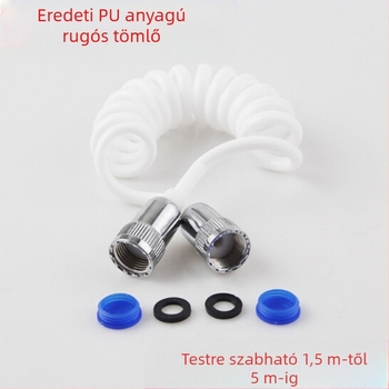 Kézi WC-spray készlet, hordozható, PQ-858 modell, anyag: műanyag, névleges nyomás 10, üzemhőmérséklet 80°C