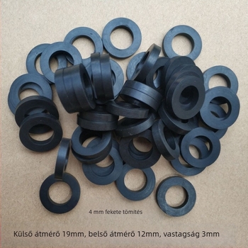 Zuhanyfej szűrős gumírozott tömítés, bojler bemeneti cső és csap tömítés