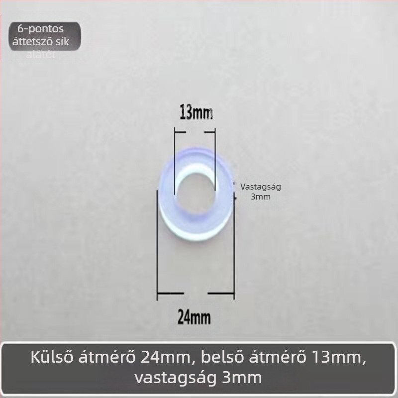 Zuhanyfej szűrős gumírozott tömítés, bojler bemeneti cső és csap tömítés