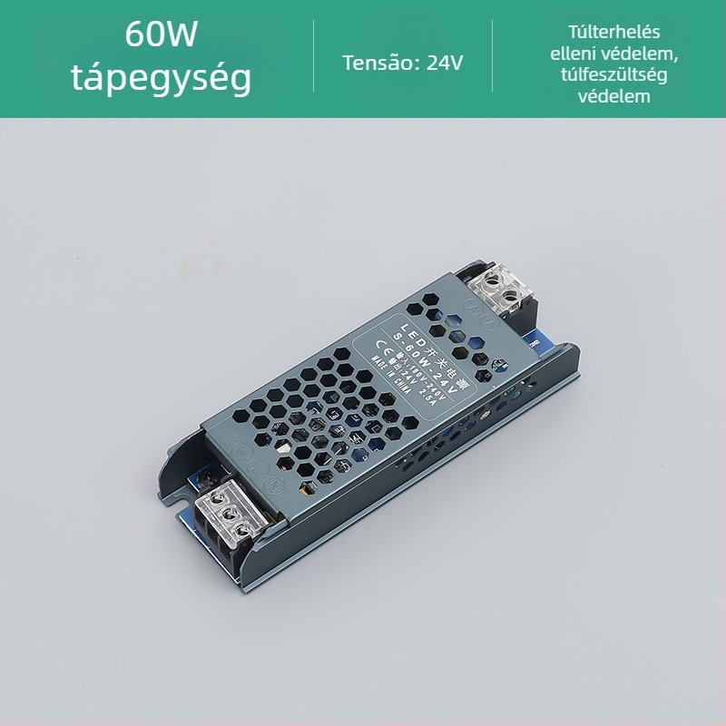 Lineáris monokróm LED-szalag, öntapadó, 12V, 120 LED, 2835 SMD
