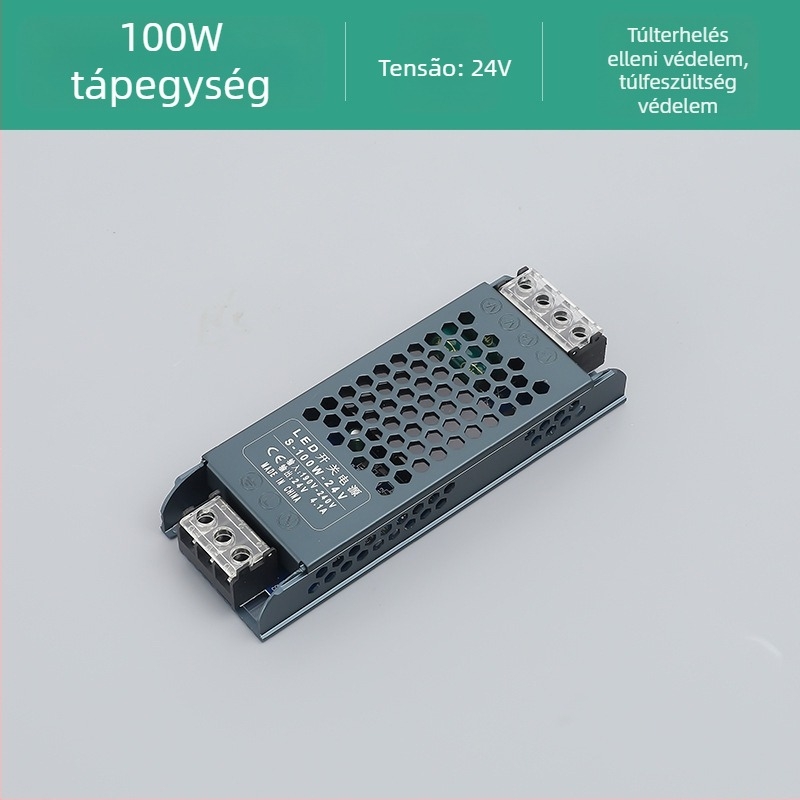 Lineáris monokróm LED-szalag, öntapadó, 12V, 120 LED, 2835 SMD