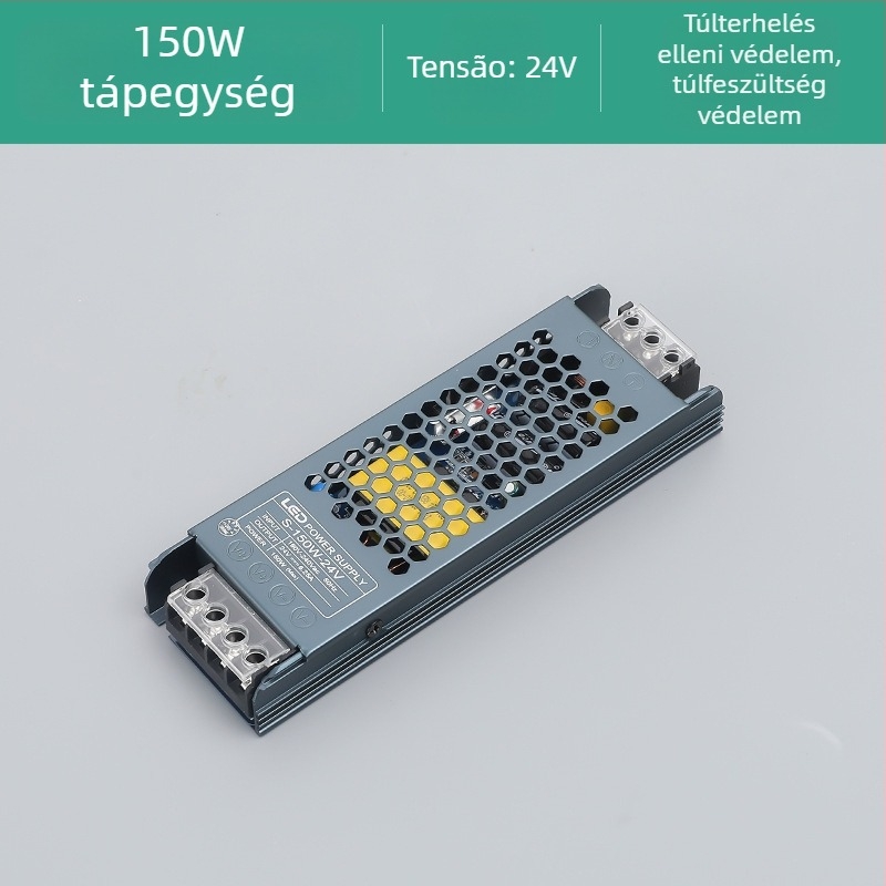 Lineáris monokróm LED-szalag, öntapadó, 12V, 120 LED, 2835 SMD