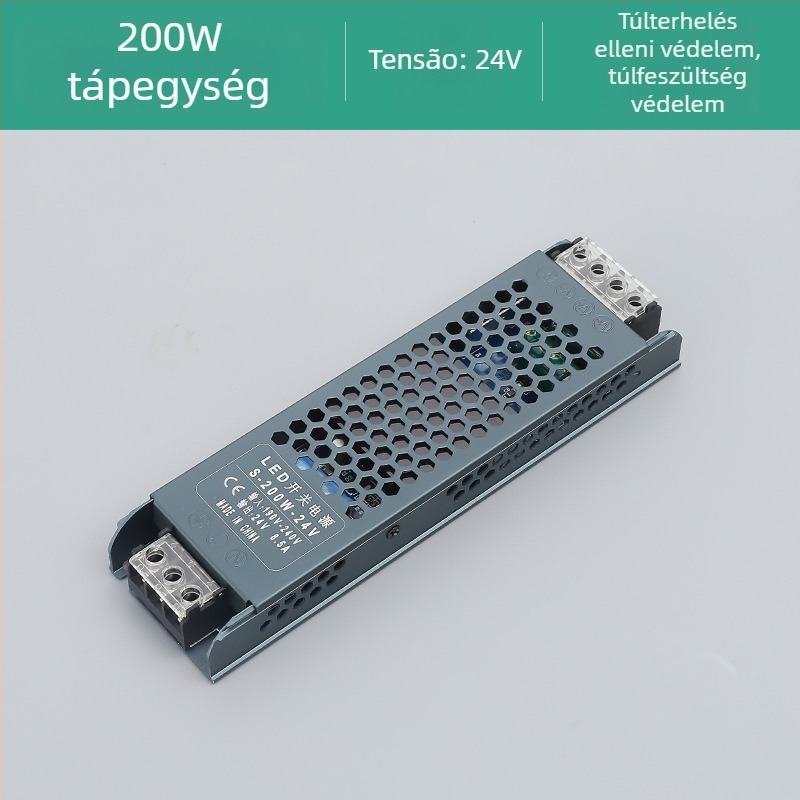 Lineáris monokróm LED-szalag, öntapadó, 12V, 120 LED, 2835 SMD