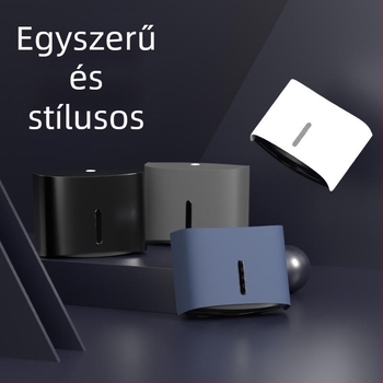 Fali szerelhető papírtörlődoboz — ABS, vízálló, lyukasztás nélküli, modell 6015