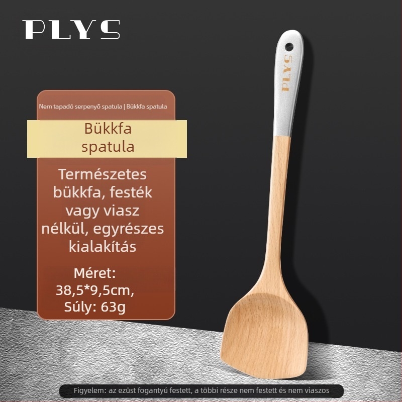Fából készült főző spatula a PLYS/Pales-től — hőálló konyhai eszköz