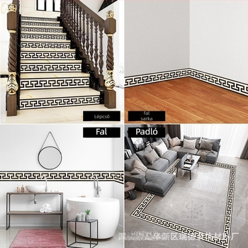 PVC falimatrica – antibakteriális, nedvességálló, penészálló, fénysugárzó hatású, új kínai stílus