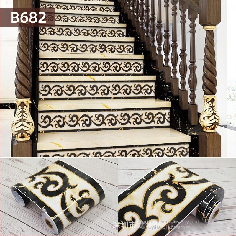 PVC falimatrica – antibakteriális, nedvességálló, penészálló, fénysugárzó hatású, új kínai stílus