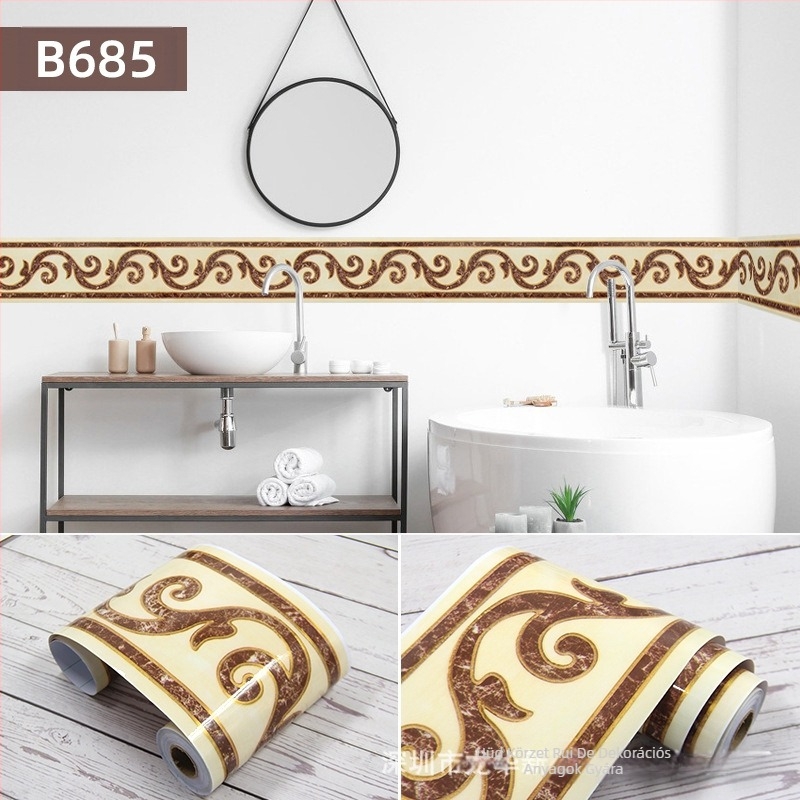 PVC falimatrica – antibakteriális, nedvességálló, penészálló, fénysugárzó hatású, új kínai stílus