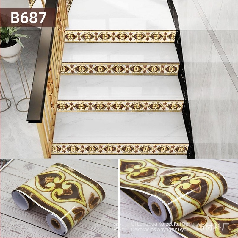 PVC falimatrica – antibakteriális, nedvességálló, penészálló, fénysugárzó hatású, új kínai stílus