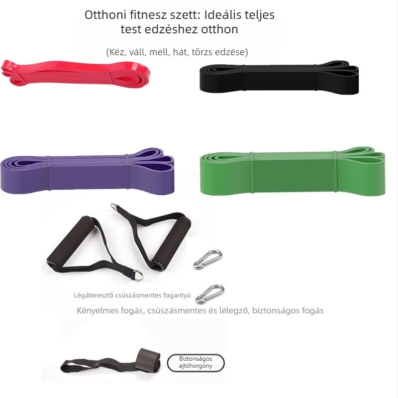 Húzósegéd öv - Uniszex fitnesz ellenállás szalag a hát erősítéséhez, kompatibilis a bárhoz - Anyag: Egyéb