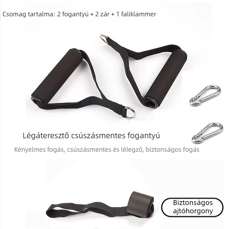 Húzósegéd öv - Uniszex fitnesz ellenállás szalag a hát erősítéséhez, kompatibilis a bárhoz - Anyag: Egyéb