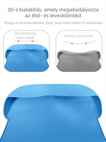 Silikon nyálkendő felnőtteknek, vízálló, nyálfelszívó