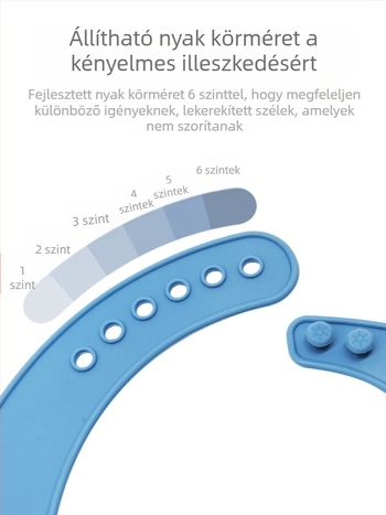 Silikon nyálkendő felnőtteknek, vízálló, nyálfelszívó