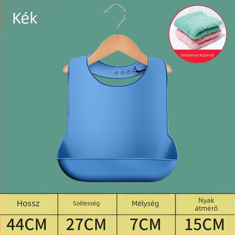 Silikon nyálkendő felnőtteknek, vízálló, nyálfelszívó